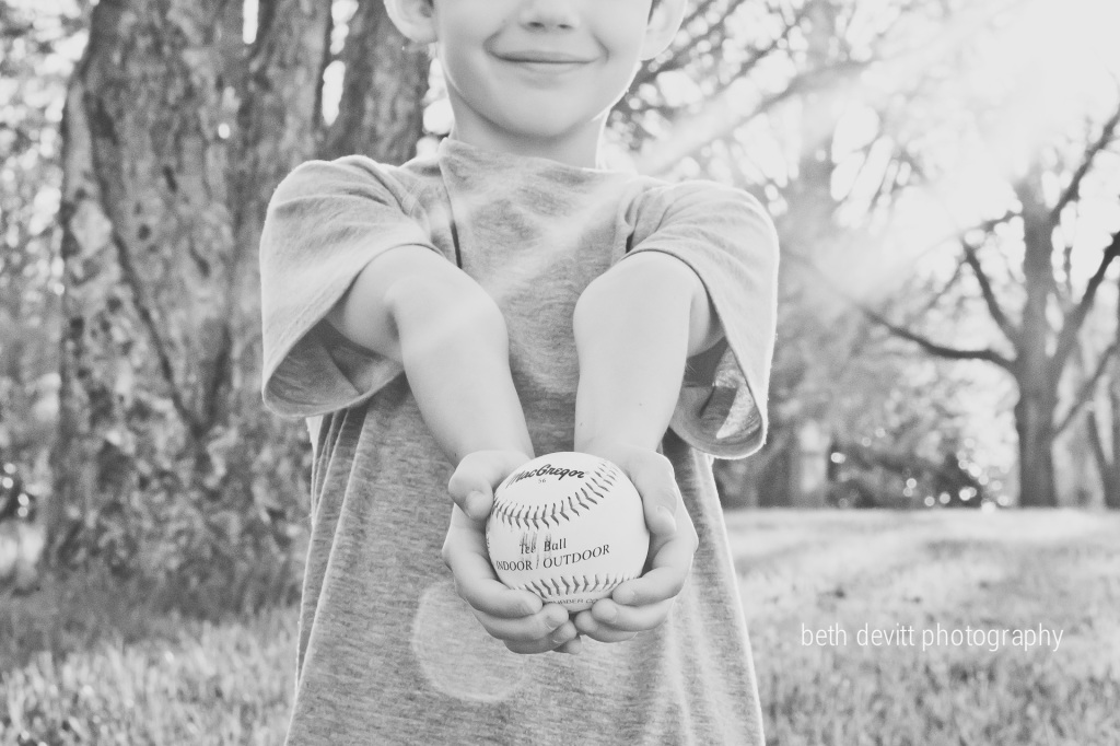 my guy hit two home runs in his baseball game and earned his team's coveted game ball.  it was a very proud night!