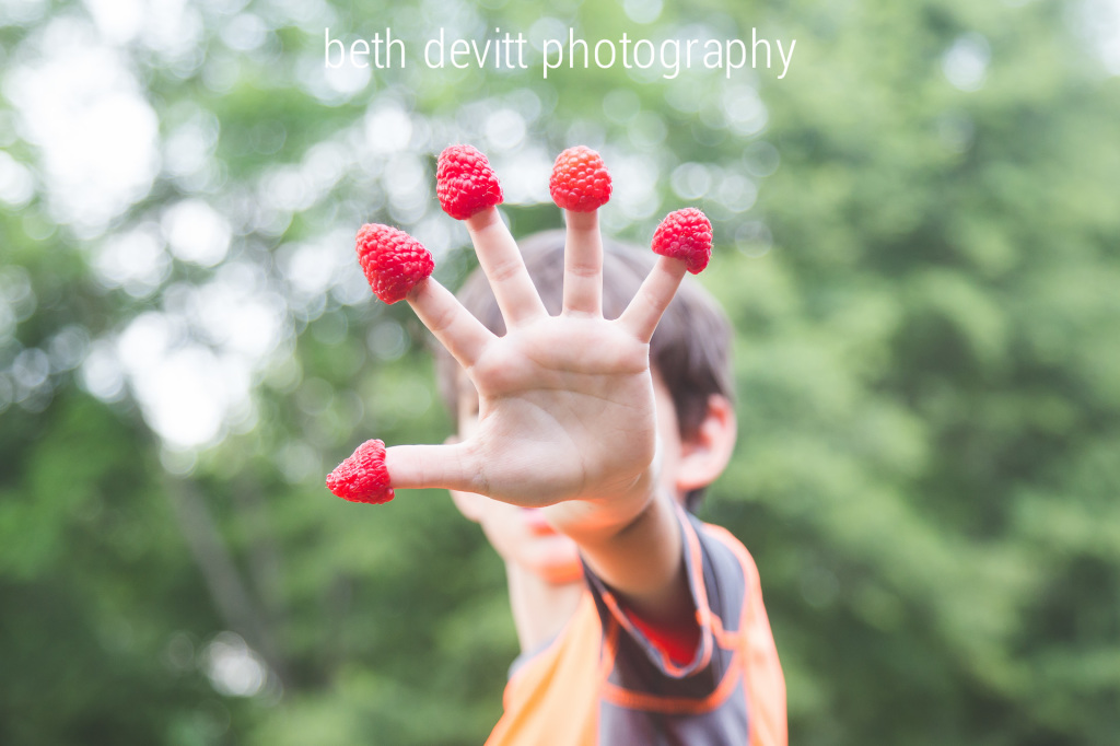 is there any other way to eat raspberries?!?
