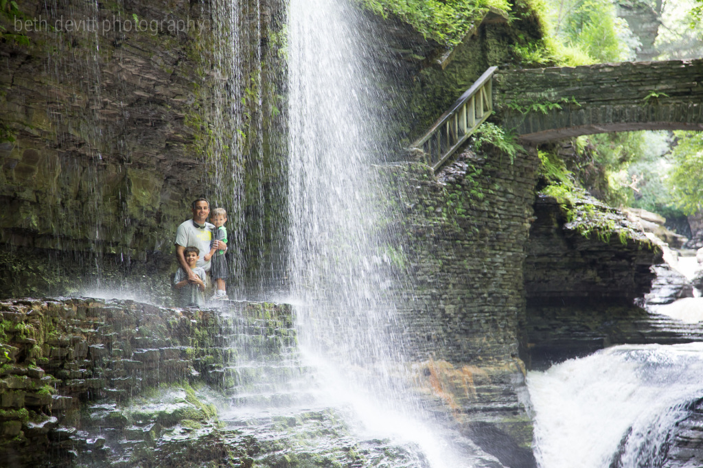 we hiked the gorge at watkins glen.  over 800 steps up!!