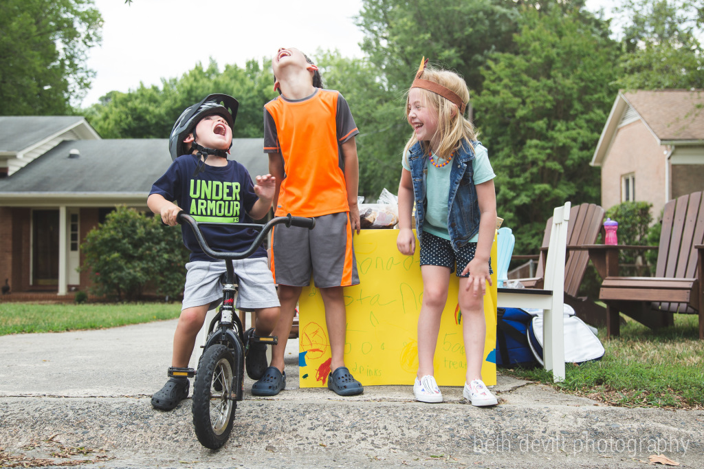 lemonade stand with one of our favorite gals.  
