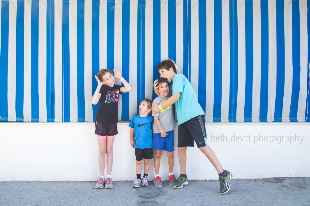 serious fun at the amusement park - and is it too obvious that silly seems to be the theme with this crew? ;)