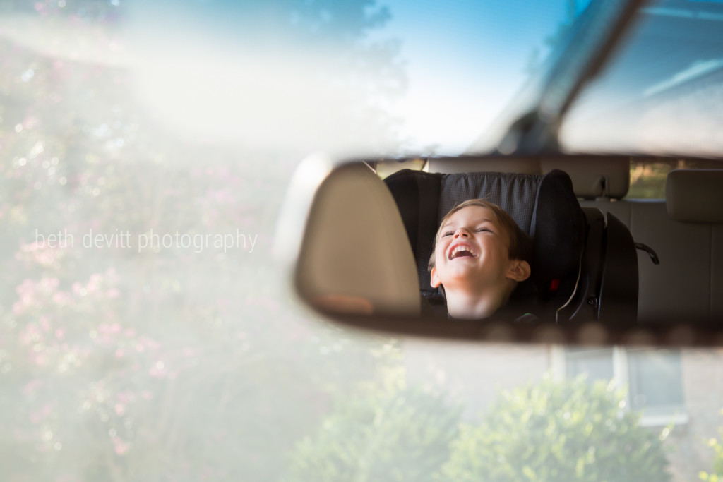 i love listening to the stories he tells about his day when i pick him up from school.  {and he finds himself to be quite hilarious}.  ;)  
