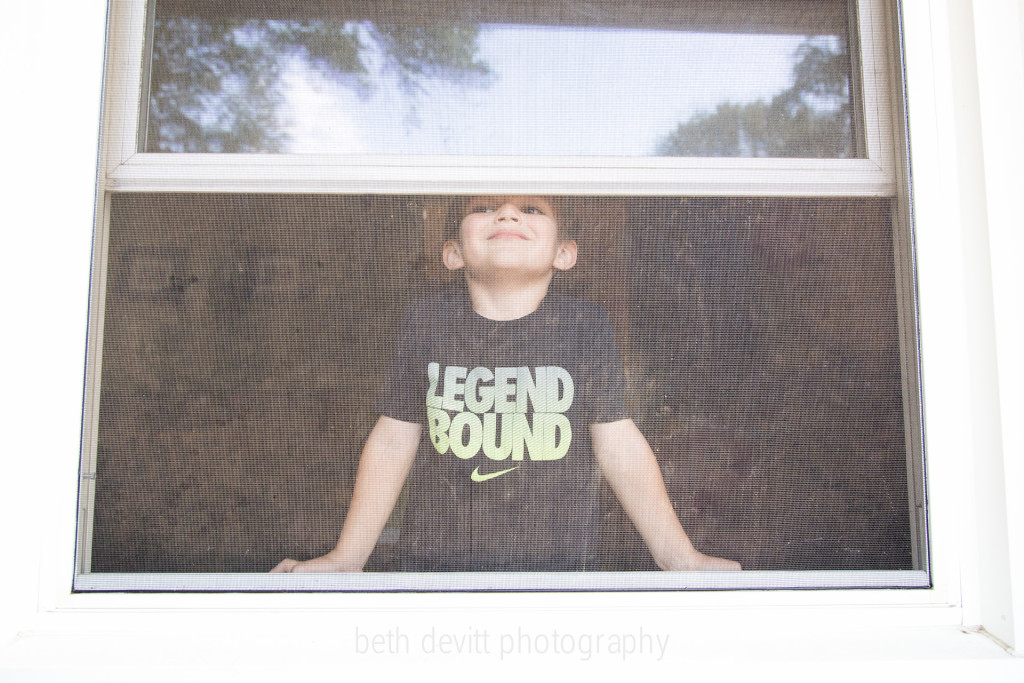 we love when the cooler temps allow us to keep our windows open {it's much easier to yell out to friends when we see them pass by on the street}.  ;)