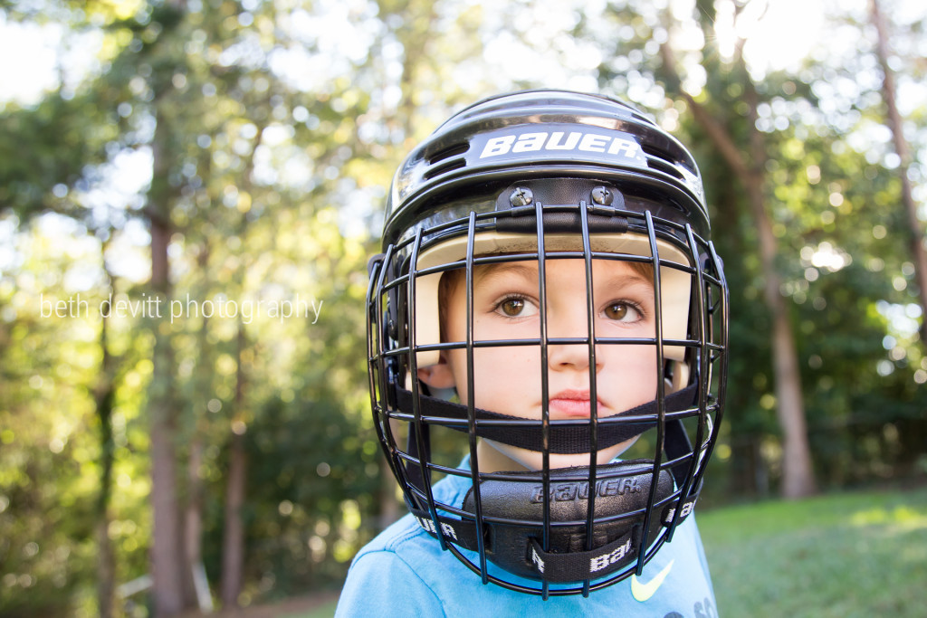 this sweet face played 'cats and roberts' (aka, cops and robbers) on the playground at school today.  ;)
