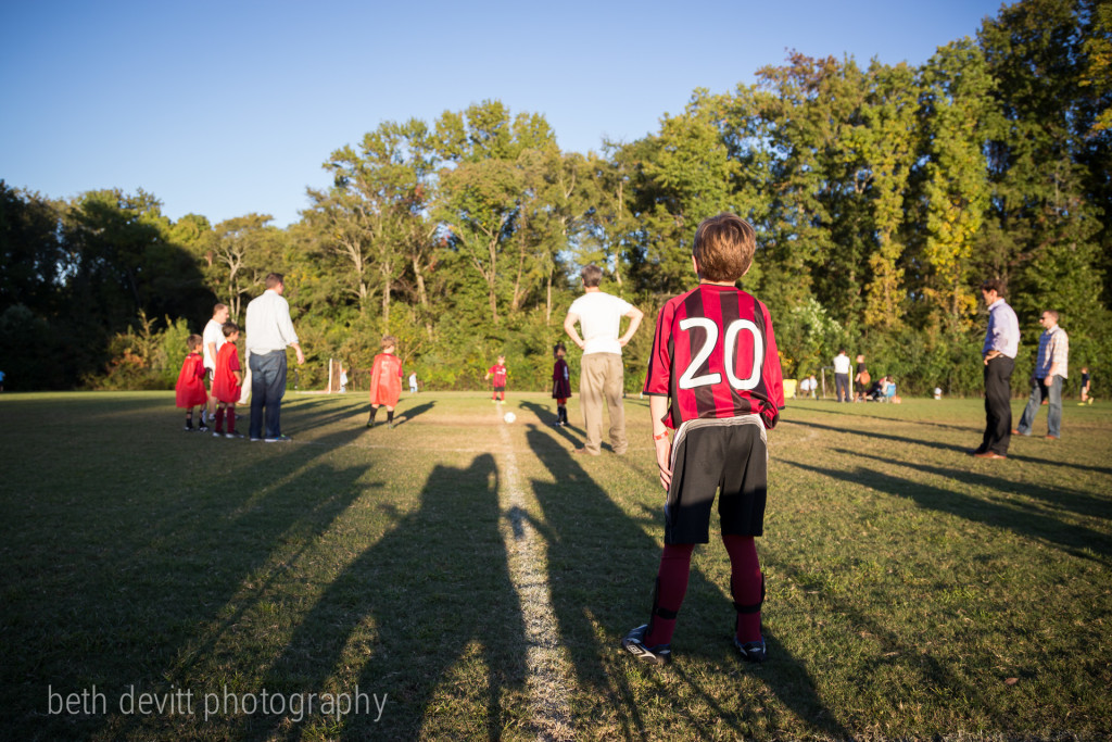 when the other team never shows up so the dads step up and play.  